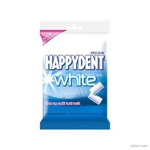 Kẹo Gum Happy Dent White 50 Viên 